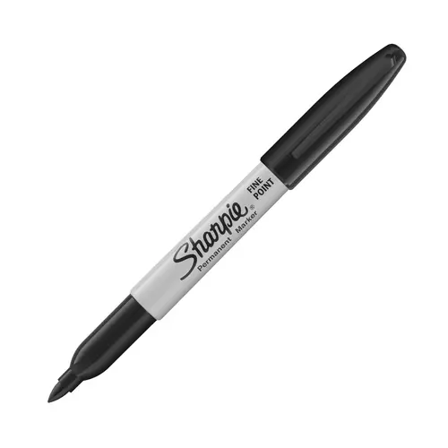 Permanent Black Marker Permanent black marker for labeling boxes, essential moving supplies