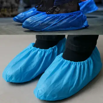 Disposable booties for cleanliness during moving, floor protection